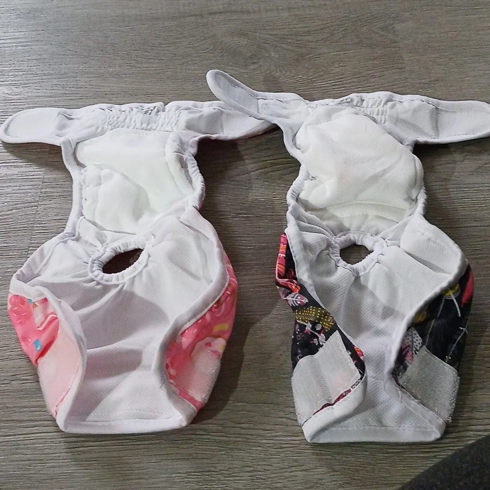 Micooyo Female Dog Heat Reusable Dog Diapers Sz S NWOT